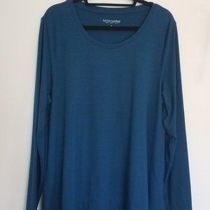Blue Long-Sleeve Tunic from Soft Surroundings size XL